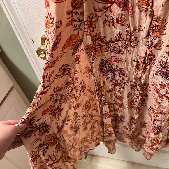 MINKPINK Pink Floral Halter Maxi Dress - Picture 2 of 5